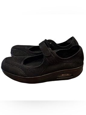 Git-up Cozy Safety Shoes Women’s Size 11-11.5 (42) Black Arch Support Comfy C-5
